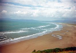 Tremadoc Bay as seen from the road south-west of Harlech